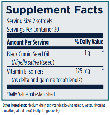 *Annatto -E Synergy (Black Cumin Seeds)