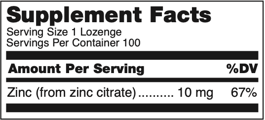 Zinc Lozenges