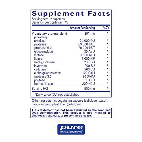 Digestion Enzyme Ultra with Betaine HCL
