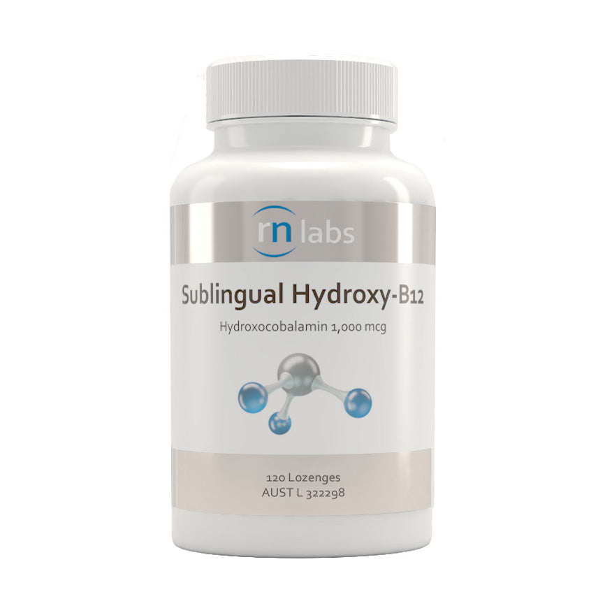 *Sublingual Hydroxy B12